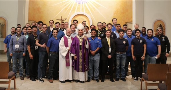 Texas College Knights Building Up His Body...Which Is The Church