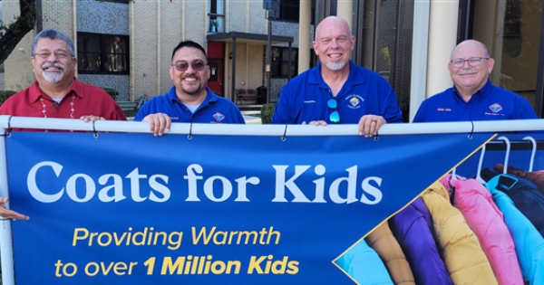 Alamo Council 4298 Distributes Over 2,000 Coats to Children Across San Antonio