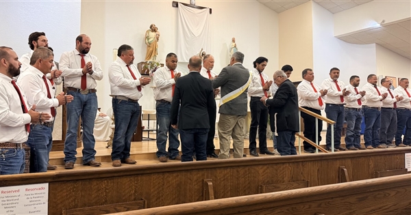 Zapata Council 9650 Welcomes 17 New Knights