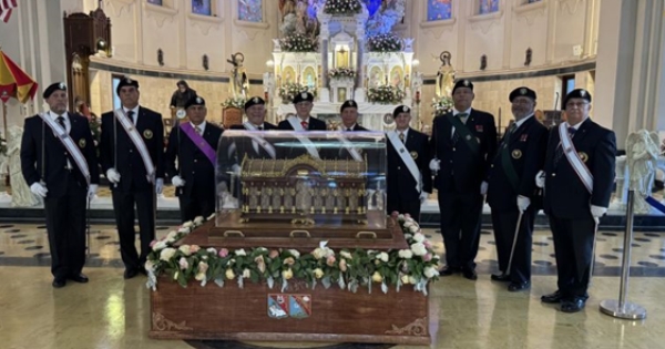 Saint Mother Teresa Assembly 2523 Supports Relics of St. Thérèse of Lisieux