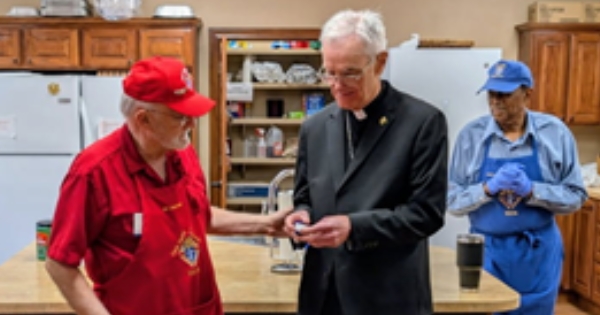 Presentation to Tyler Bishop Gregory Kelly